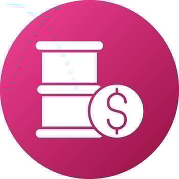 Oil Investing Icon Style vector