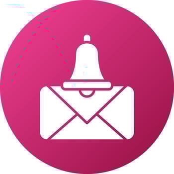 Sms Notification Icon Style vector