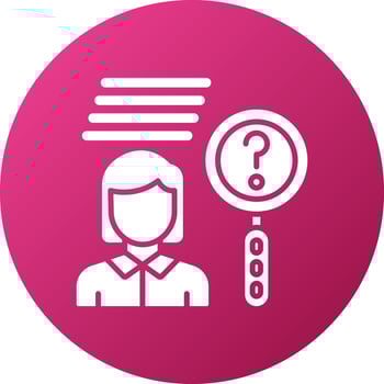 Know Your Customer Icon Style vector