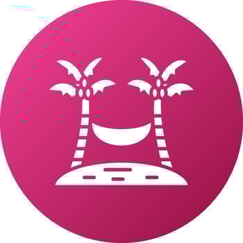 Hammock Icon Style vector