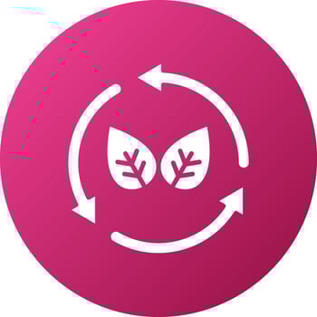 Zero Emission Icon Style vector