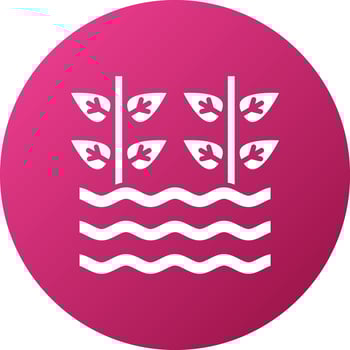 Hydroponic Technology Icon Style vector