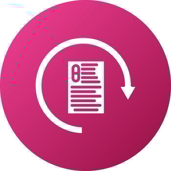 Automatic Refills Icon Style vector