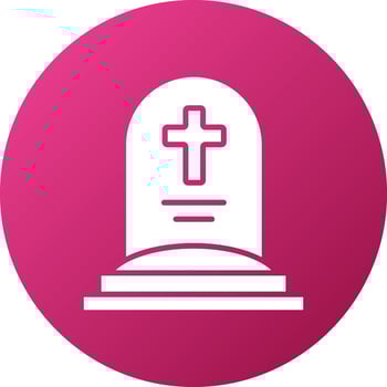 Grave Icon Style vector