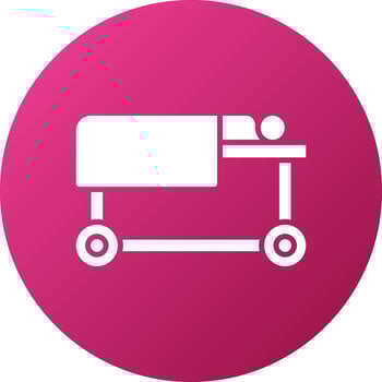 Dead Body Icon Style vector