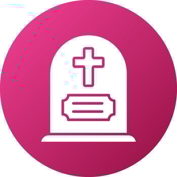 Gravestone Icon Style vector