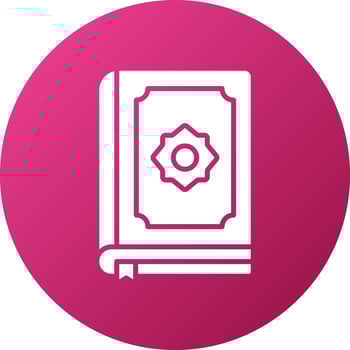 Quran Icon Style vector