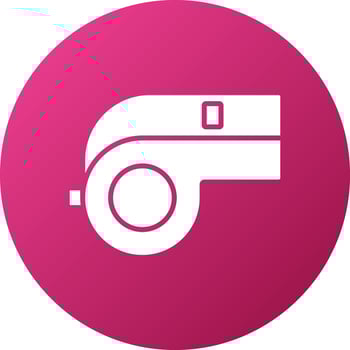 Whistle Icon Style vector