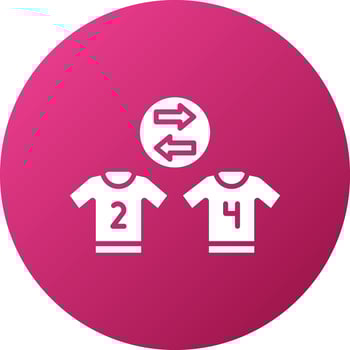 Swap Icon Style vector