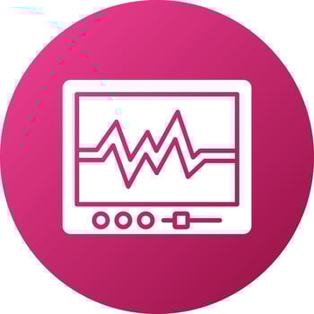 Cardiology Icon Style vector