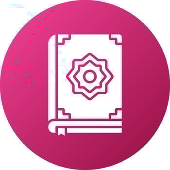 Quran Icon Style vector