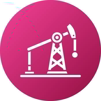 Oil Pump Icon Style vector
