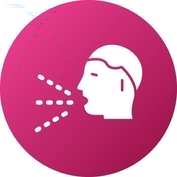 Cough Icon Style vector