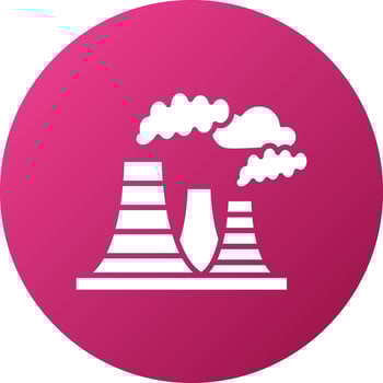 Air Pollution Icon Style vector