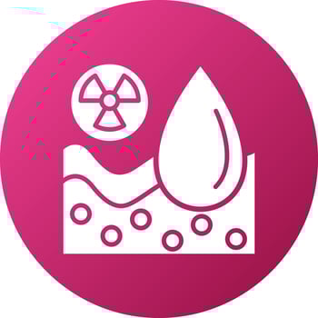 Radioactive Icon Style vector