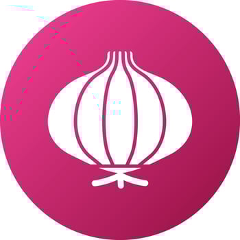 Onion Icon Style vector