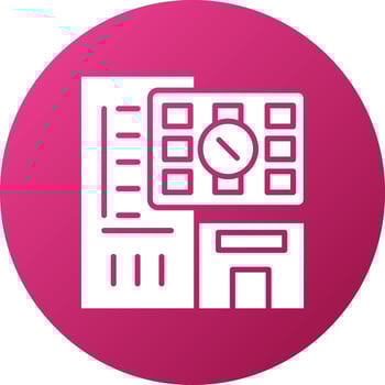 Overbooked Icon Style vector