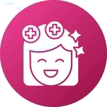 Skincare Icon Style vector