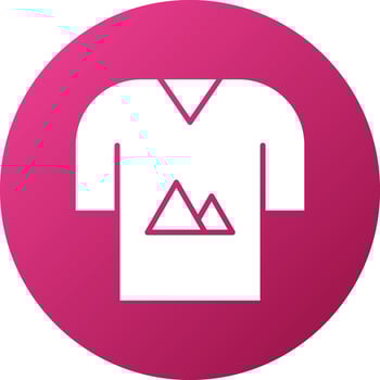 T Shirt Icon Style vector