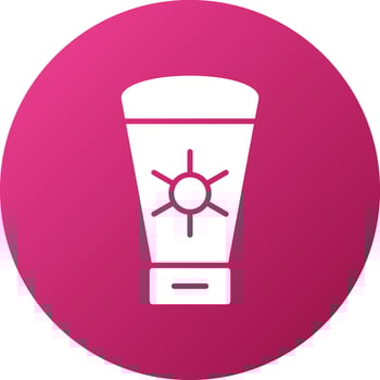 Sunscreen Icon Style vector