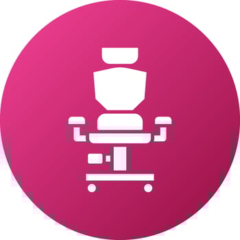 Gaming Chair Icon Style vector