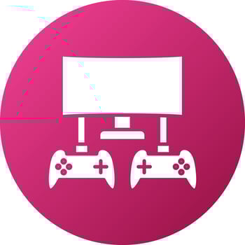 Multiplayer Icon Style vector