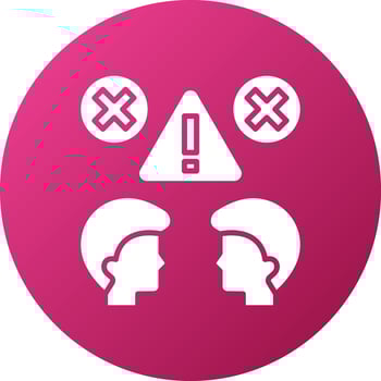 Contact Limit Icon Style vector