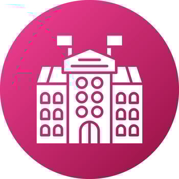 University Icon Style vector