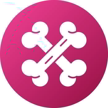 Bones Icon Style vector