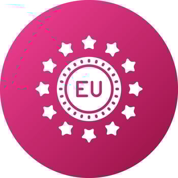 Eu Icon Style vector