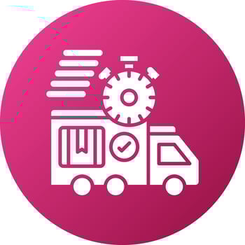 Fast Delivery Icon Style vector