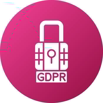 Gdpr Icon Style vector