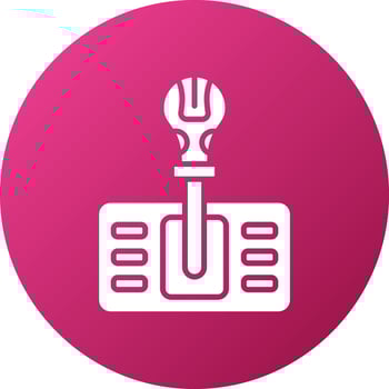 Gearshift Icon Style vector