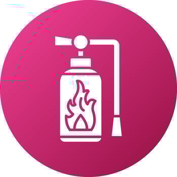 Fire Extinguisher Icon Style vector
