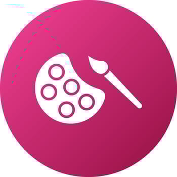 Palette Icon Style vector