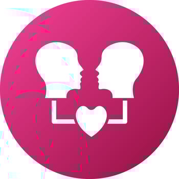 Empathy Icon Style vector