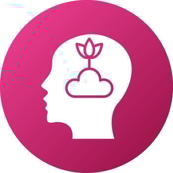 Mental Growth Icon Style vector