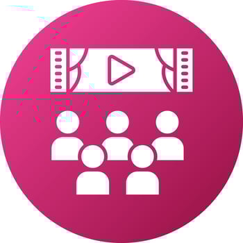 Audience Icon Style vector