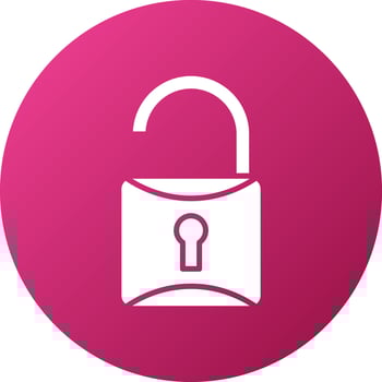 Decryption Icon Style vector