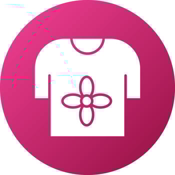 Baby Clothes Icon Style vector