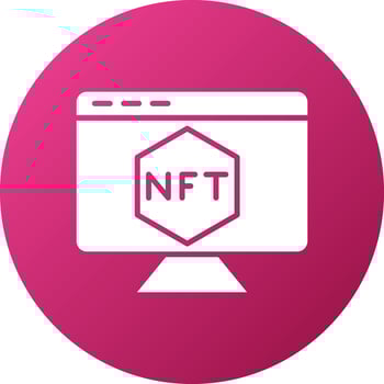 NFT Icon Style vector