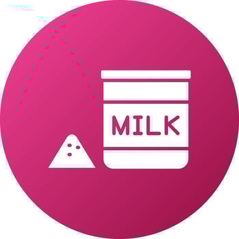 Milk Powder Icon Style vector