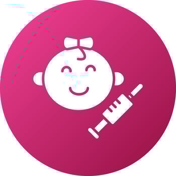 Vaccination Icon Style vector