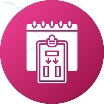 Planning Icon Style vector