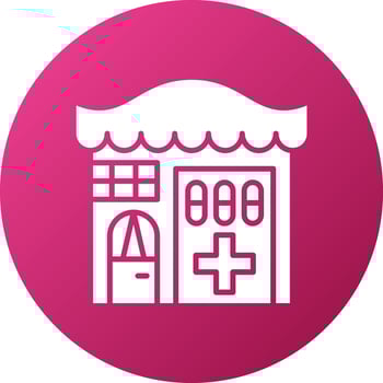 Medical Store Icon Style vector