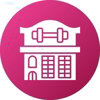 Gym Icon Style vector
