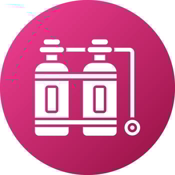 Diving Cylinder Icon Style vector