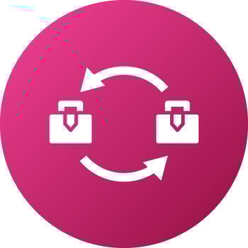 B2B Icon Style vector