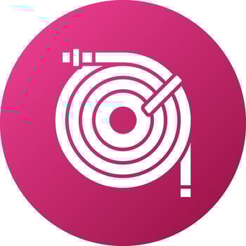 Garden Hose Icon Style vector