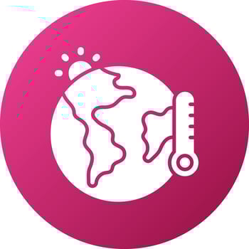 Climate Change Icon Style vector
